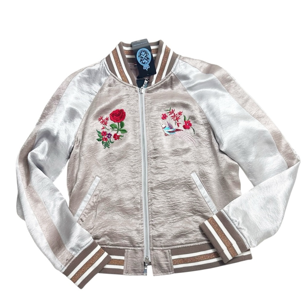 New! Guild Prime silky bomber jacket